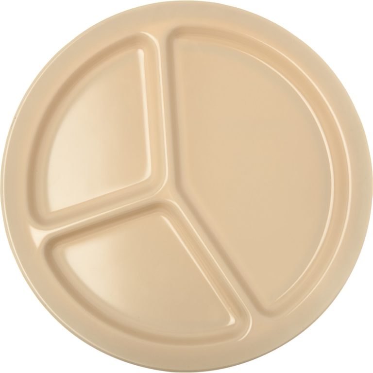 ASSIETTE COMPARTIMENTEE EN MELAMINE