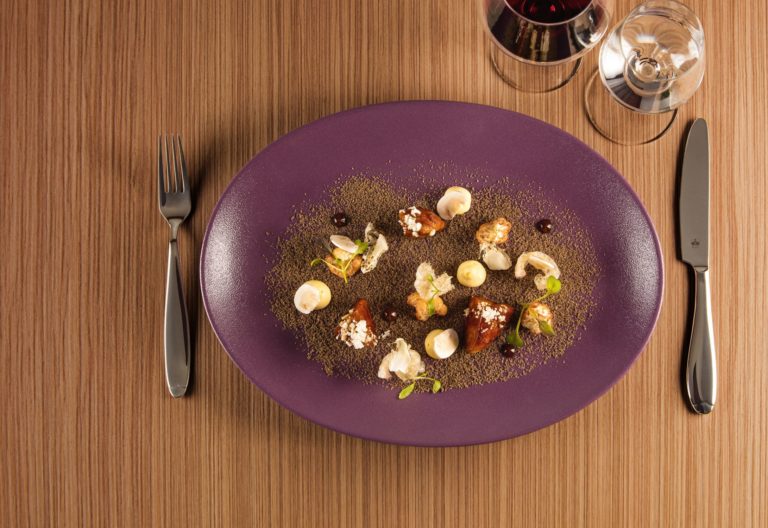 ASSIETTE OVALE PRUNE NEO FUSION – Image 2