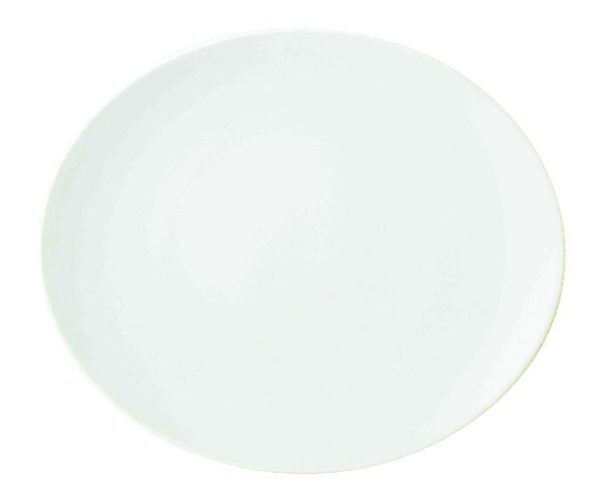 ASSIETTE A STEACK OVALE 30 CM