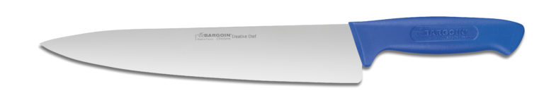 COUTEAU DE CUISINE MANCHE BLEU